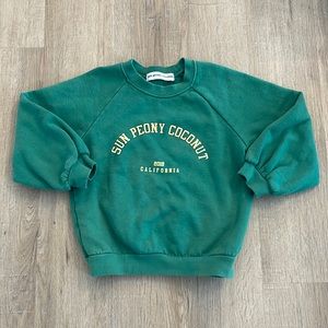 Sun Peony Coconut Sweatshirt